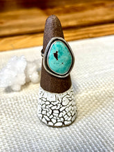 Load image into Gallery viewer, Carico Lake Turquoise Chunky Ring Sterling Silver